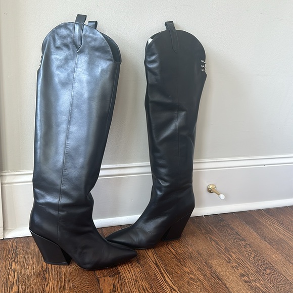 IRO Knee High Leather Boots (Mazowest Leather Boot) - Picture 6 of 9